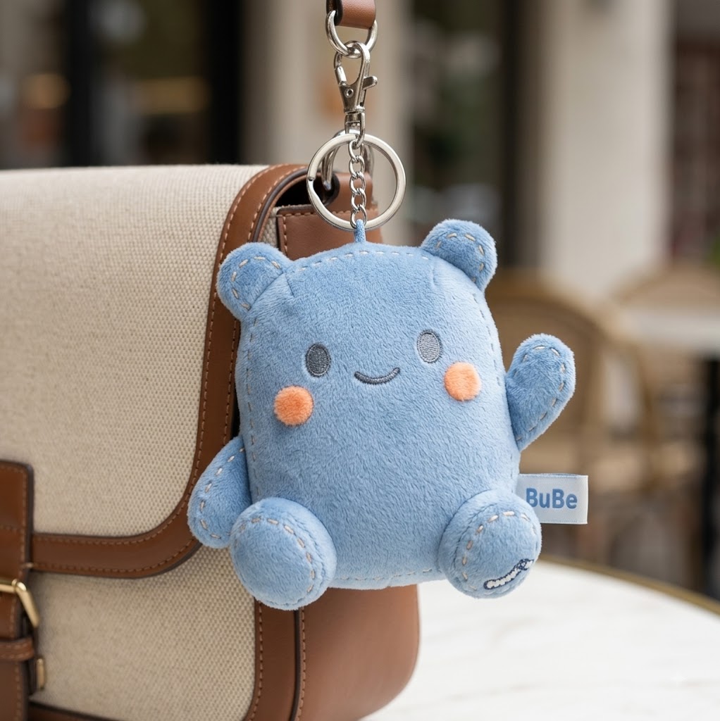 BuBe 12-13cm 經典毛絨吊飾